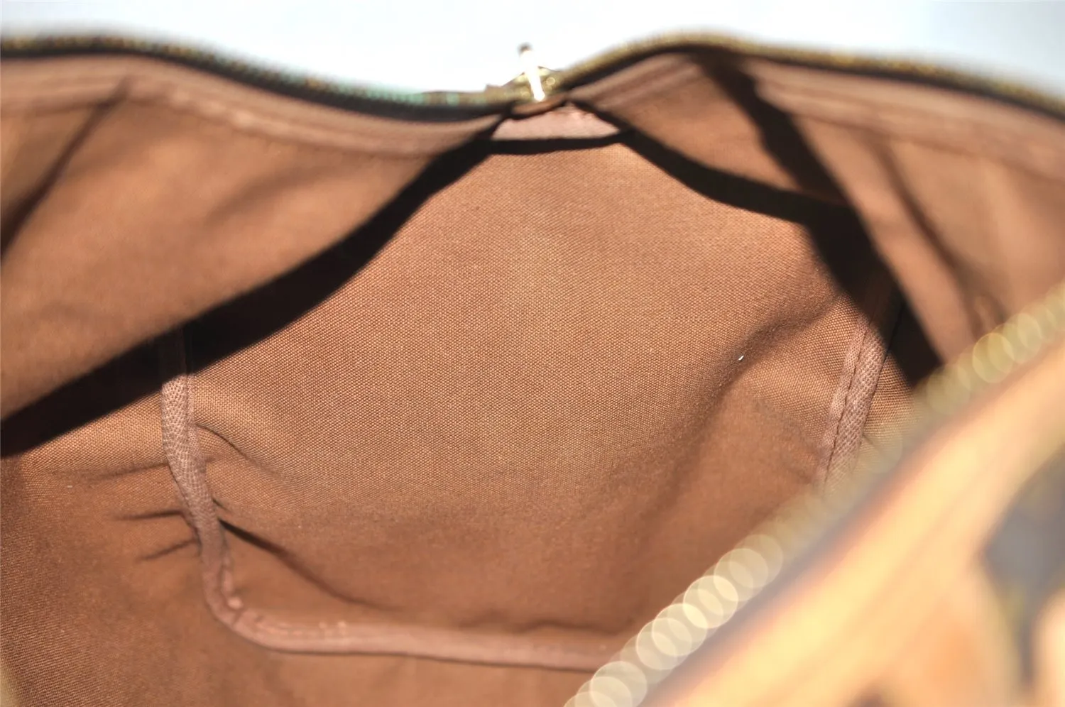Authentic Louis Vuitton Monogram Sac Souple 45 Hand Boston Bag M41624 LV 3177J