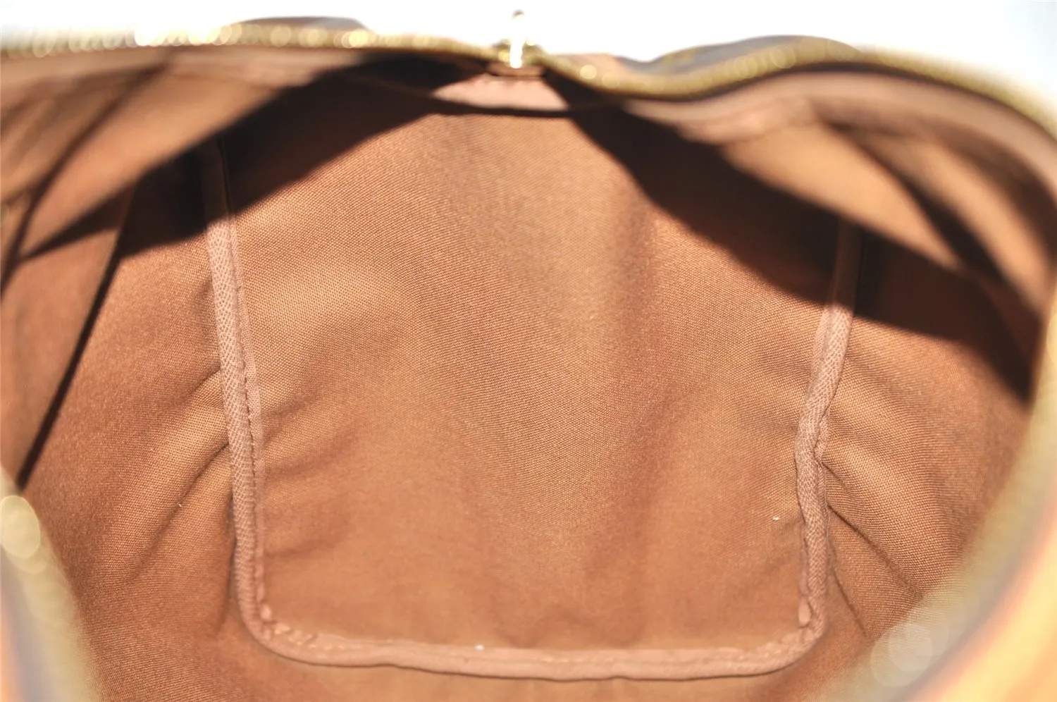 Authentic Louis Vuitton Monogram Sac Souple 45 Hand Boston Bag M41624 LV 3177J