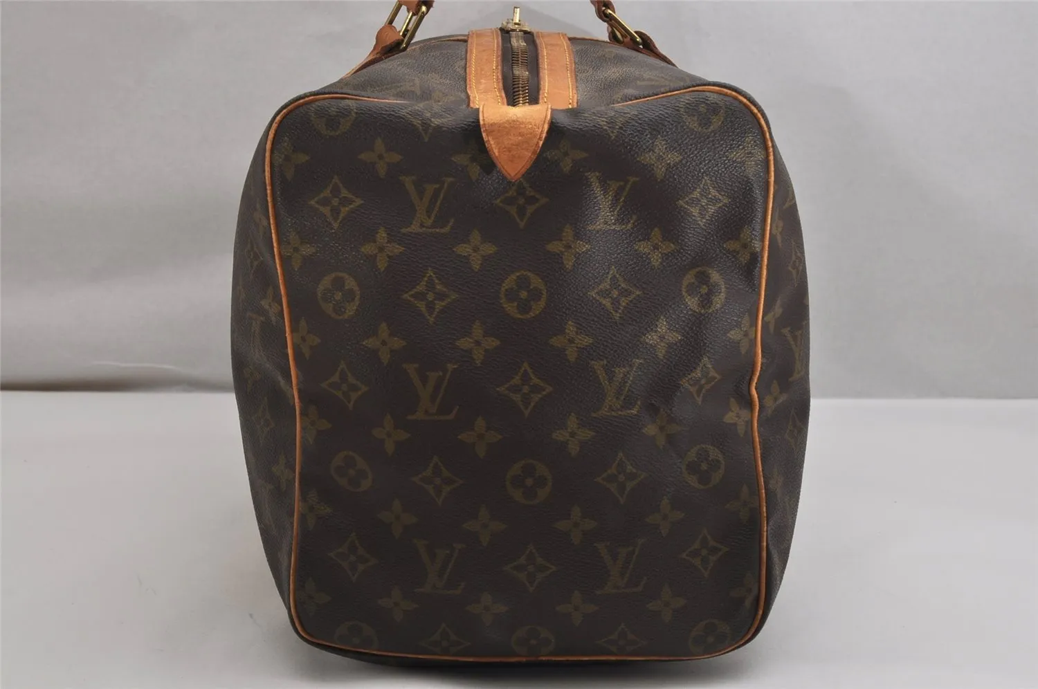Authentic Louis Vuitton Monogram Sac Souple 45 Hand Boston Bag M41624 LV 8810J