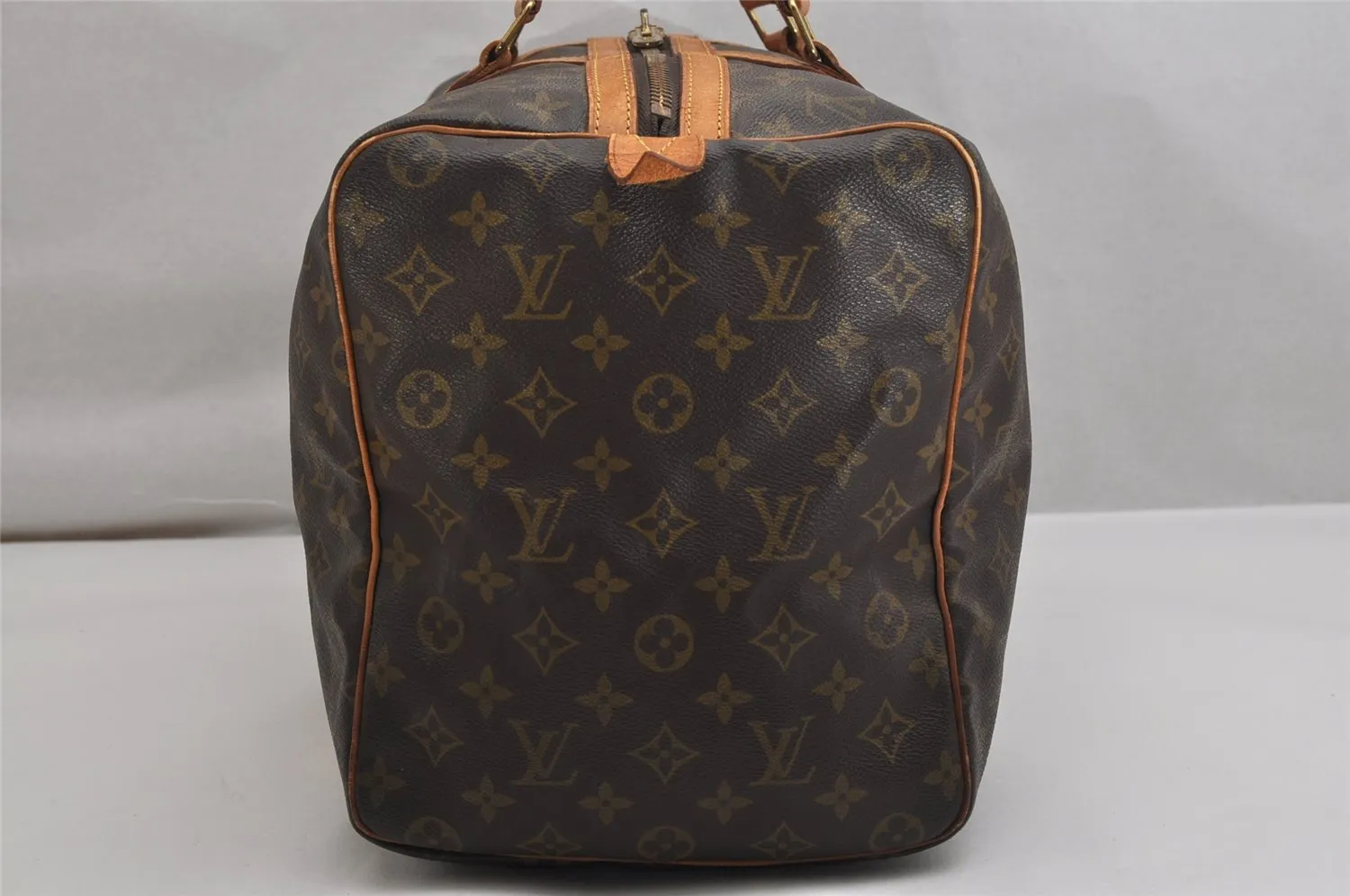 Authentic Louis Vuitton Monogram Sac Souple 45 Hand Boston Bag M41624 LV 8810J
