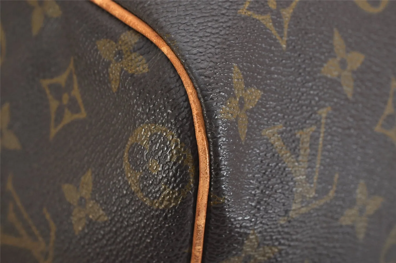 Authentic Louis Vuitton Monogram Sac Souple 45 Hand Boston Bag M41624 LV 8810J