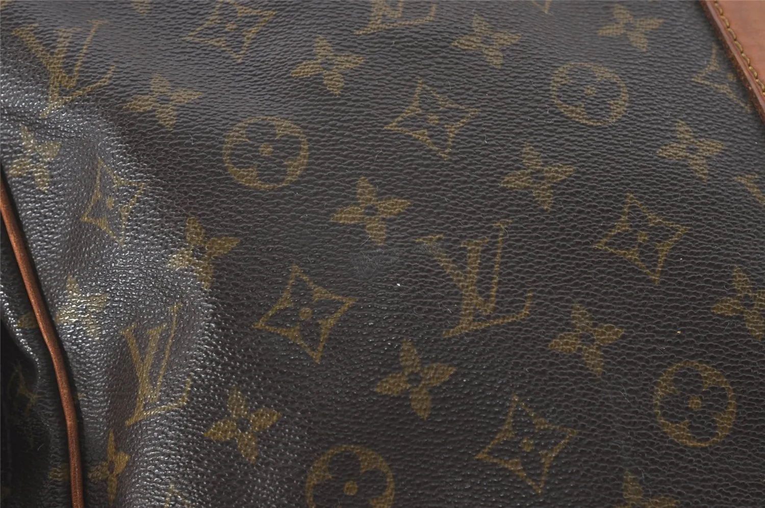 Authentic Louis Vuitton Monogram Sirius 55 Travel Boston Bag M41404 LV 3927I