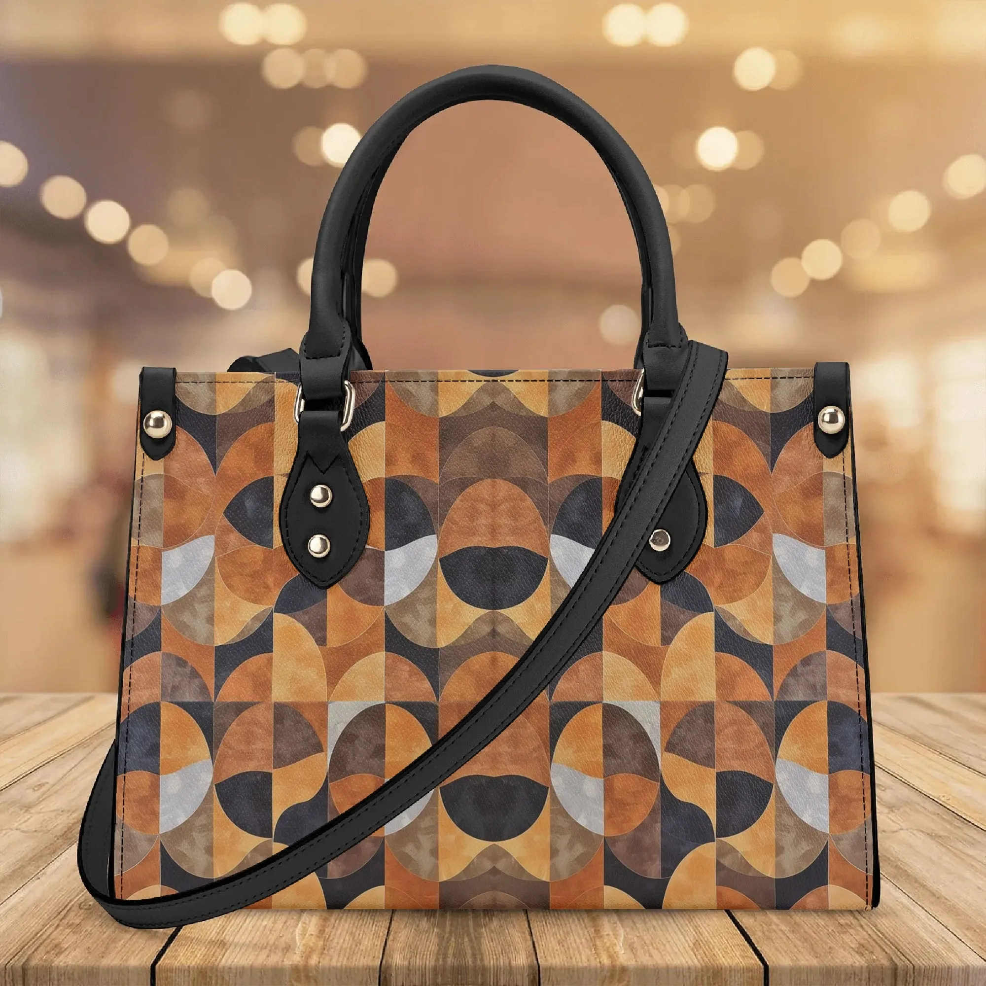 Autumn Mosiac - Satchel Handbag