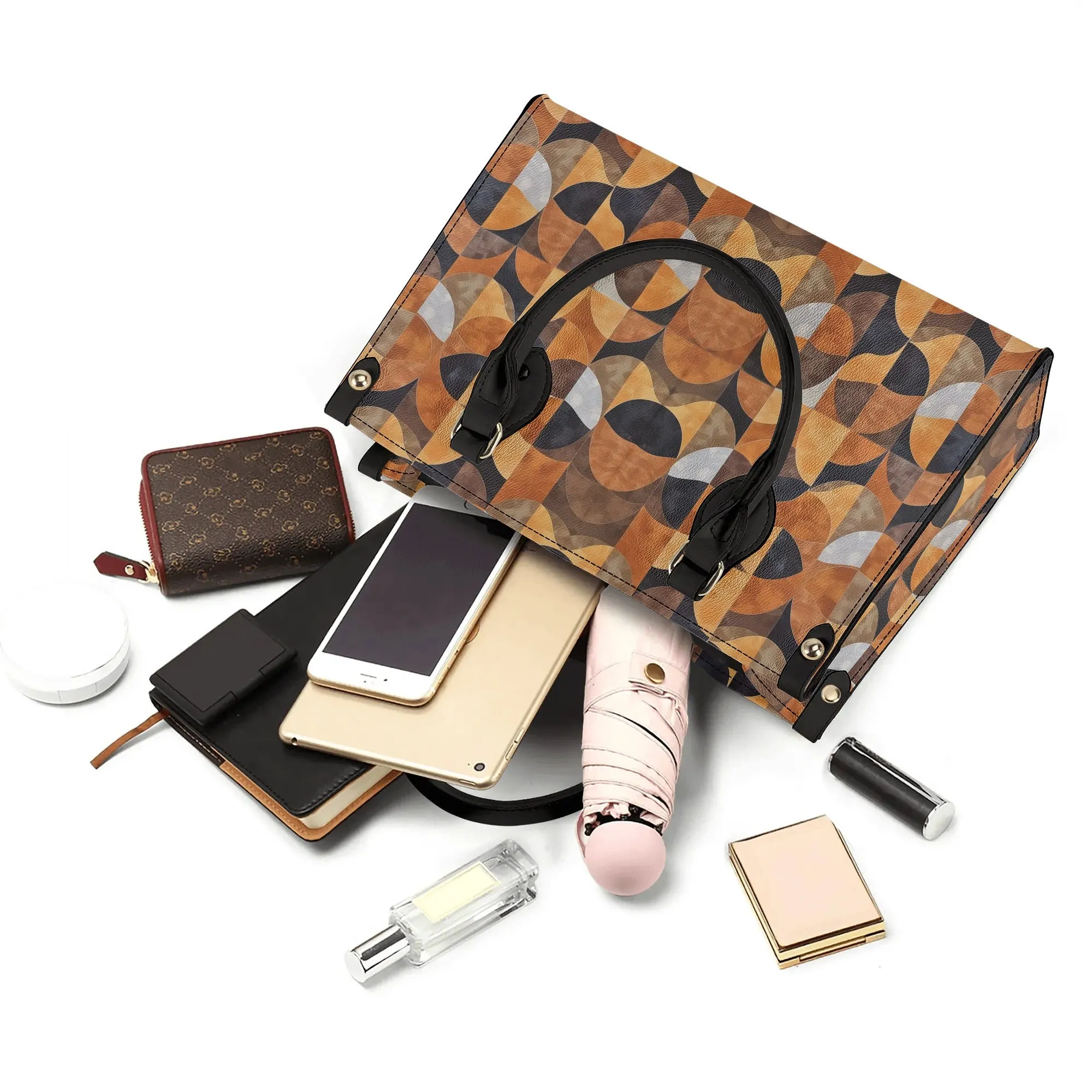Autumn Mosiac - Satchel Handbag