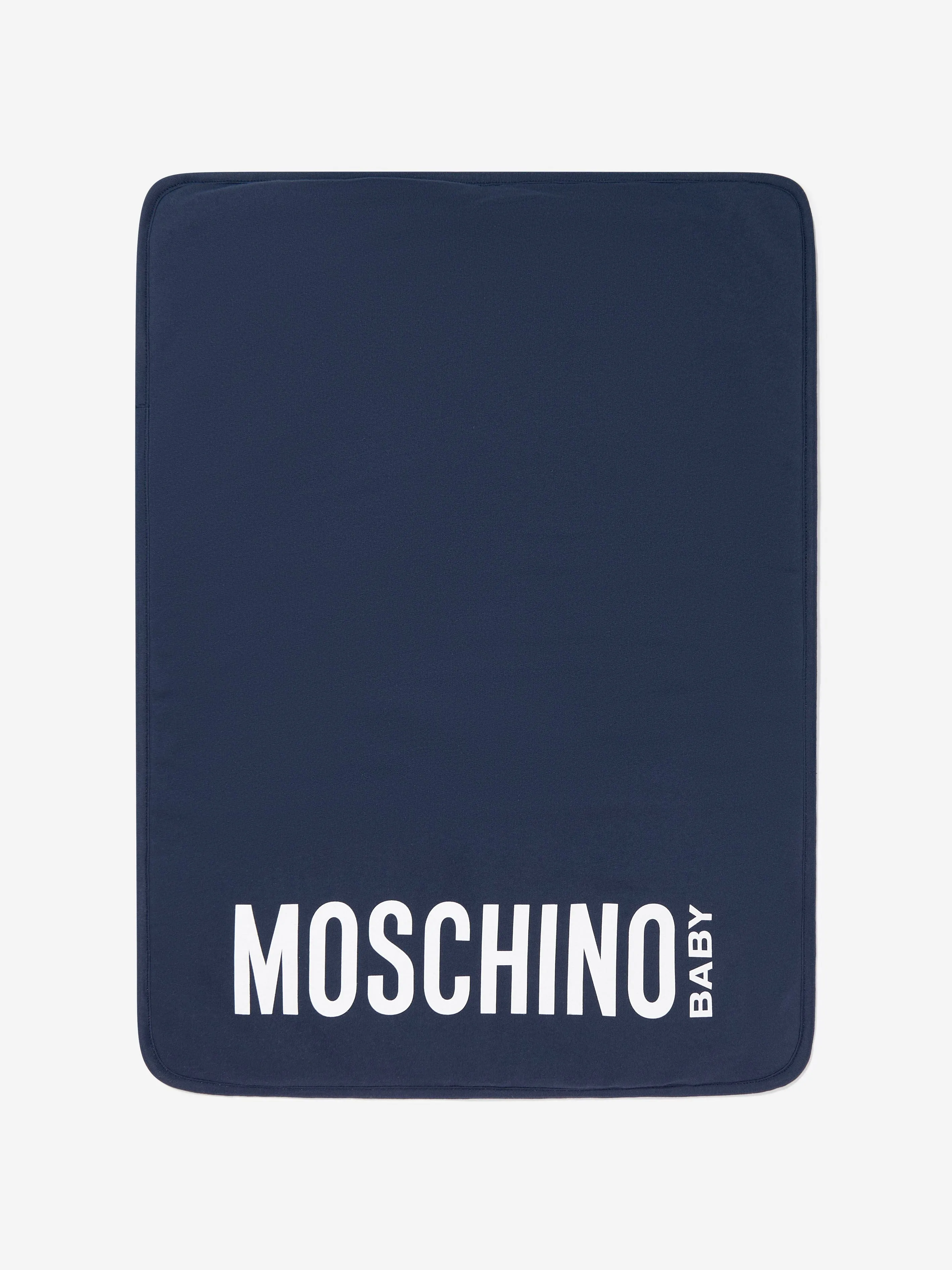 Baby Teddy Bear Logo Changing Bag in Navy (39cm)