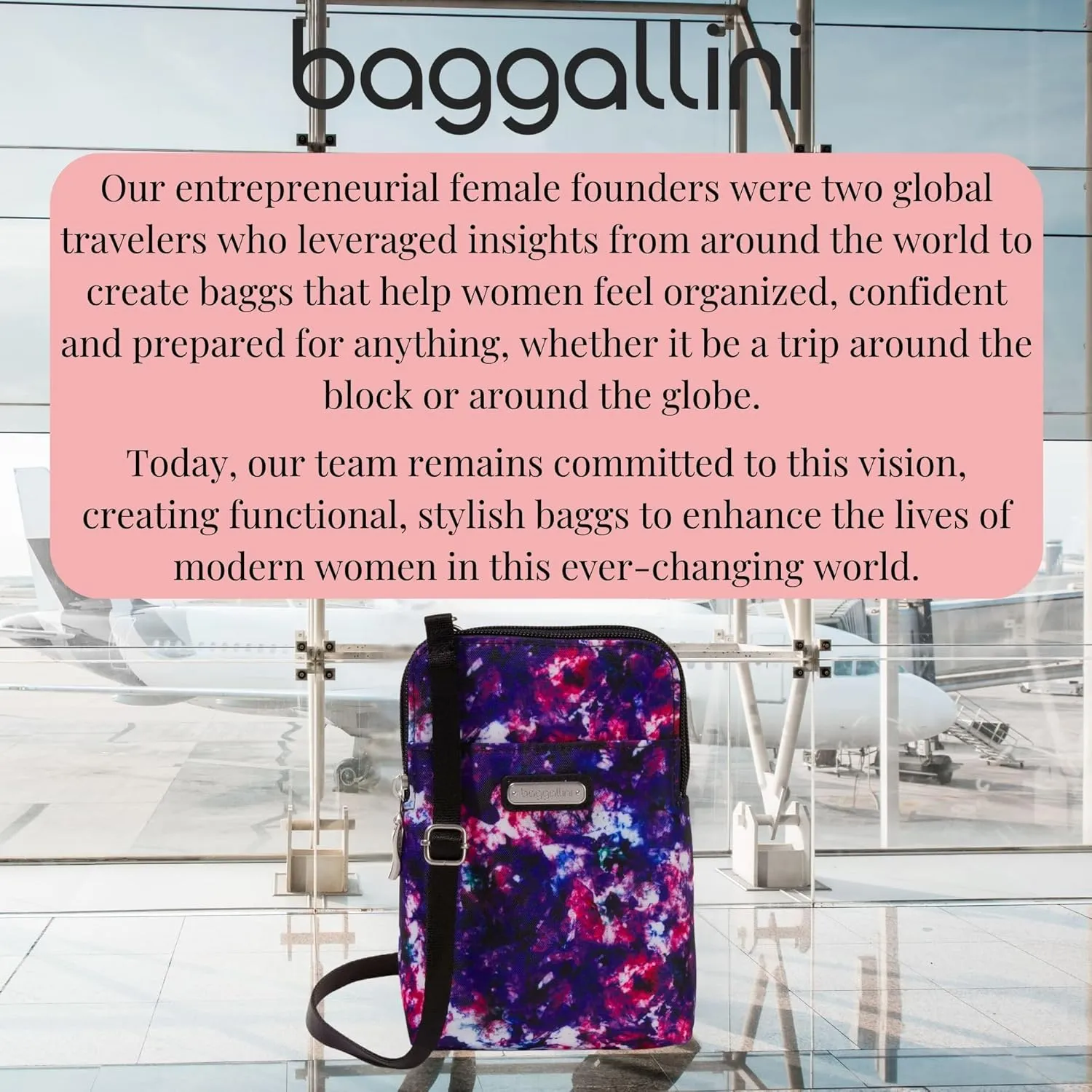 Baggallini Take Two RFID Bryant Crossbody