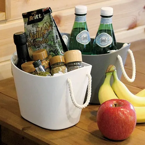 Balcolore Laundry & Storage Basket - Mini White