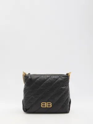 Balenciaga Crush Zipped Hobo Bag