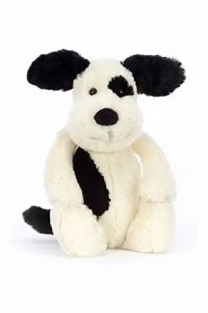 Bashful Black and Cream Small Puppy