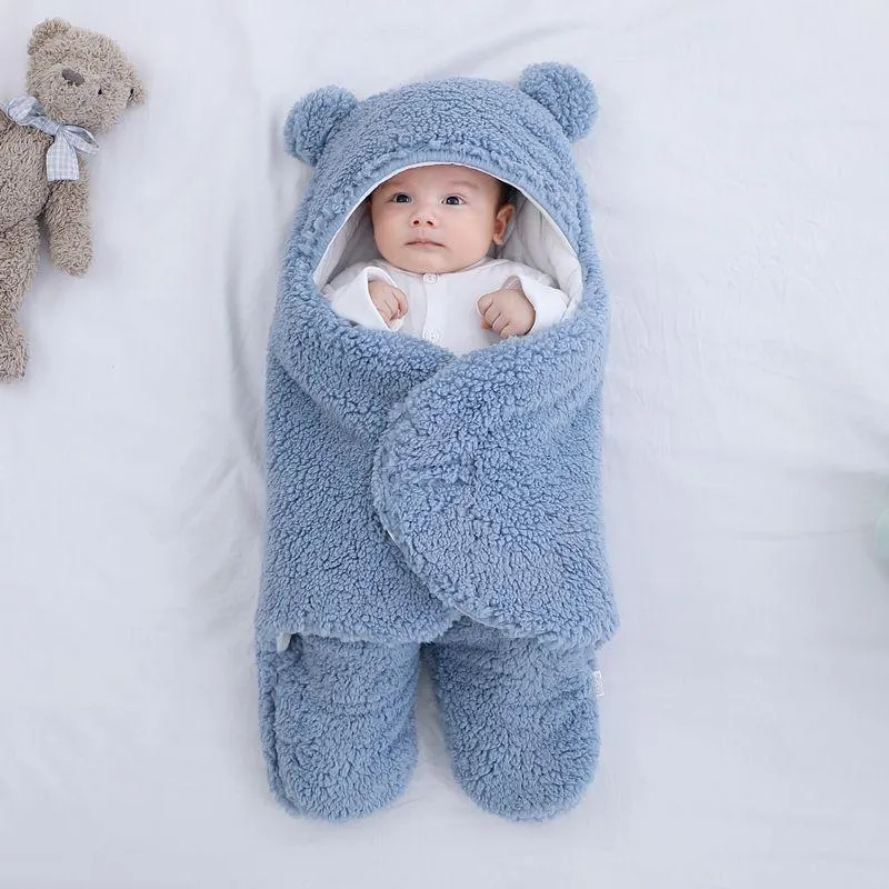 Bear Baby Swaddle Blanket Sleeping Bag