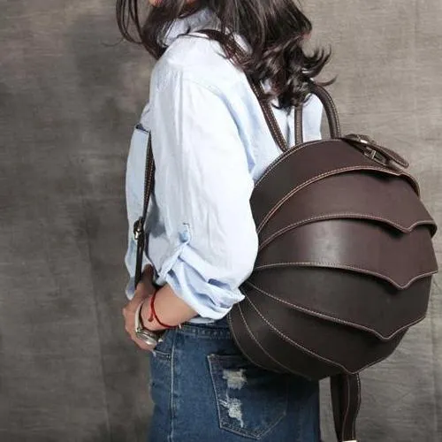 Beetle Vintage Leather Backpack