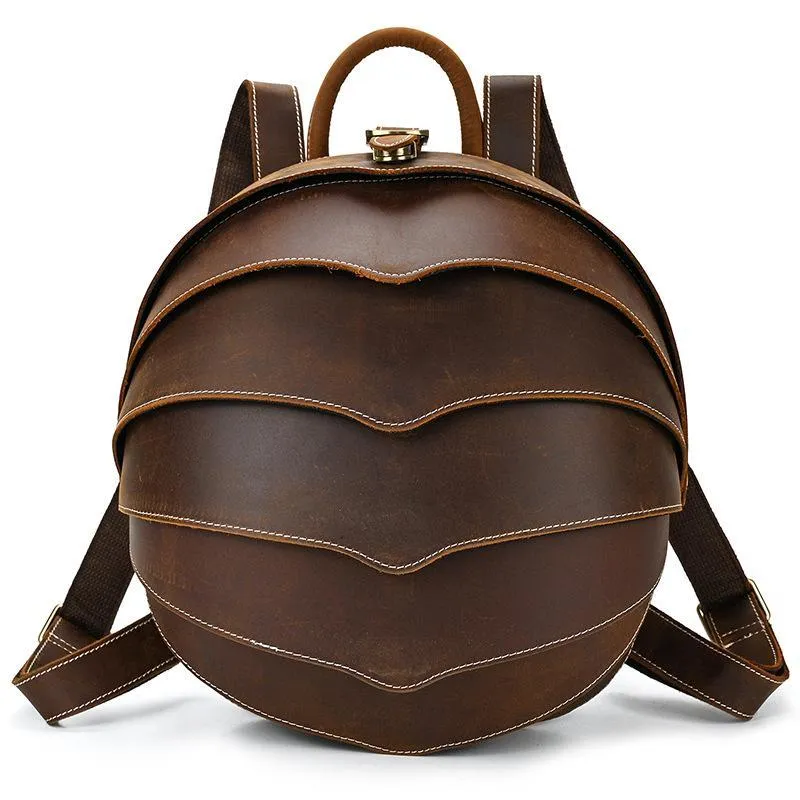 Beetle Vintage Leather Backpack