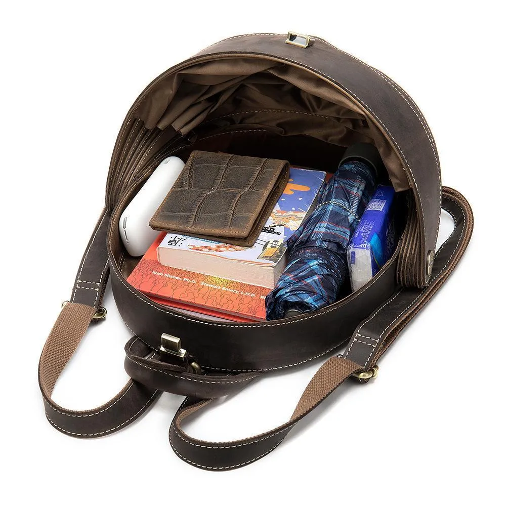 Beetle Vintage Leather Backpack