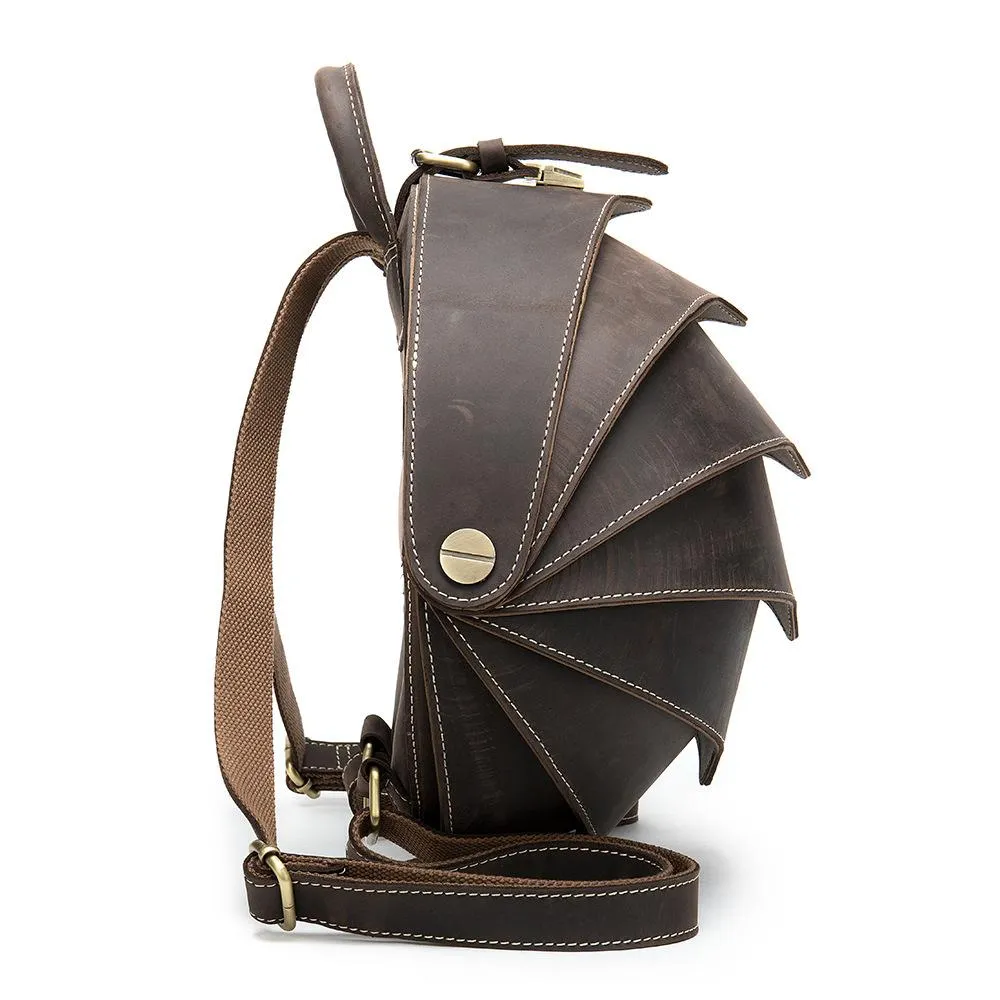 Beetle Vintage Leather Backpack