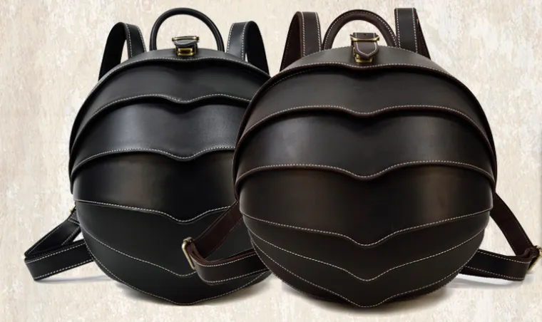 Beetle Vintage Leather Backpack