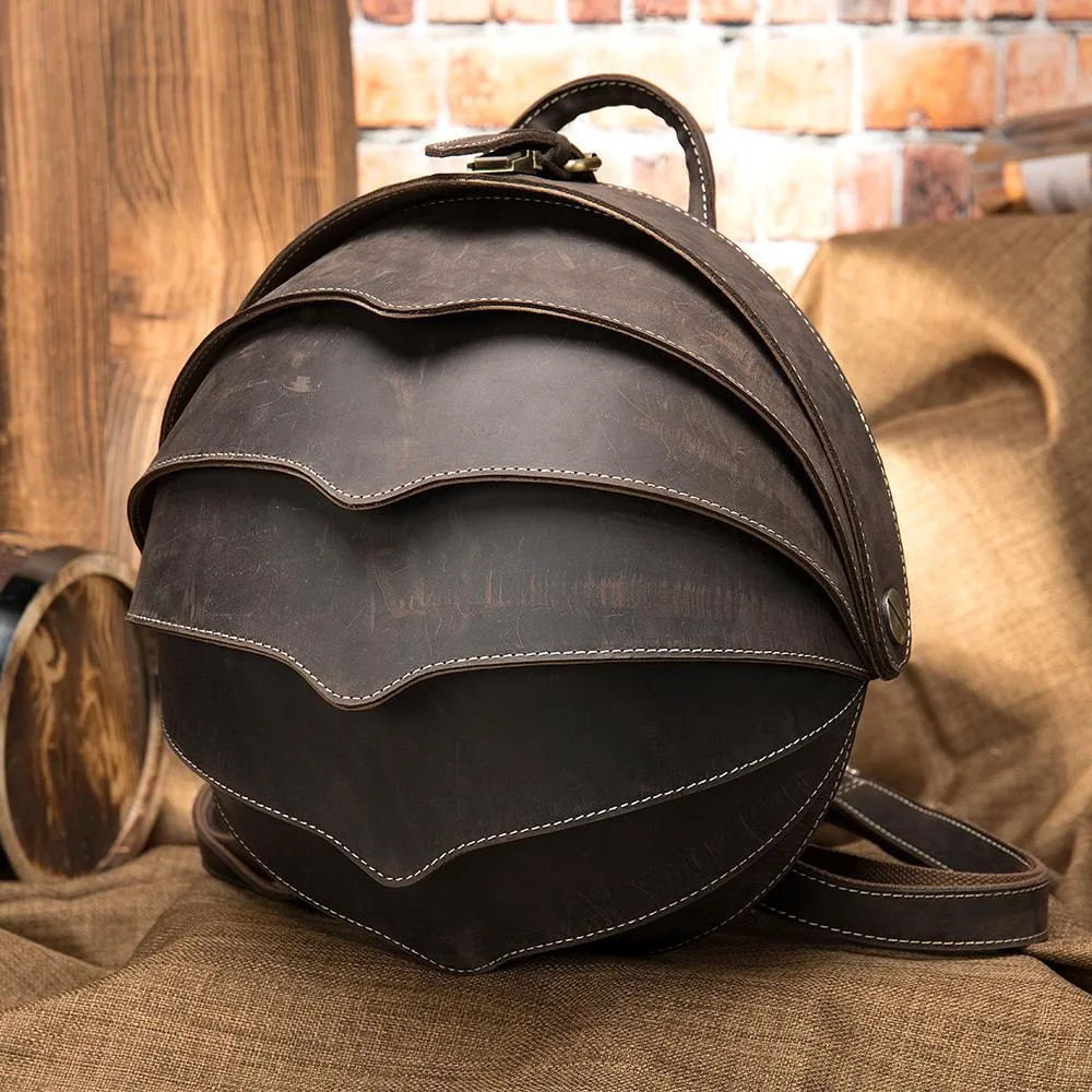 Beetle Vintage Leather Backpack