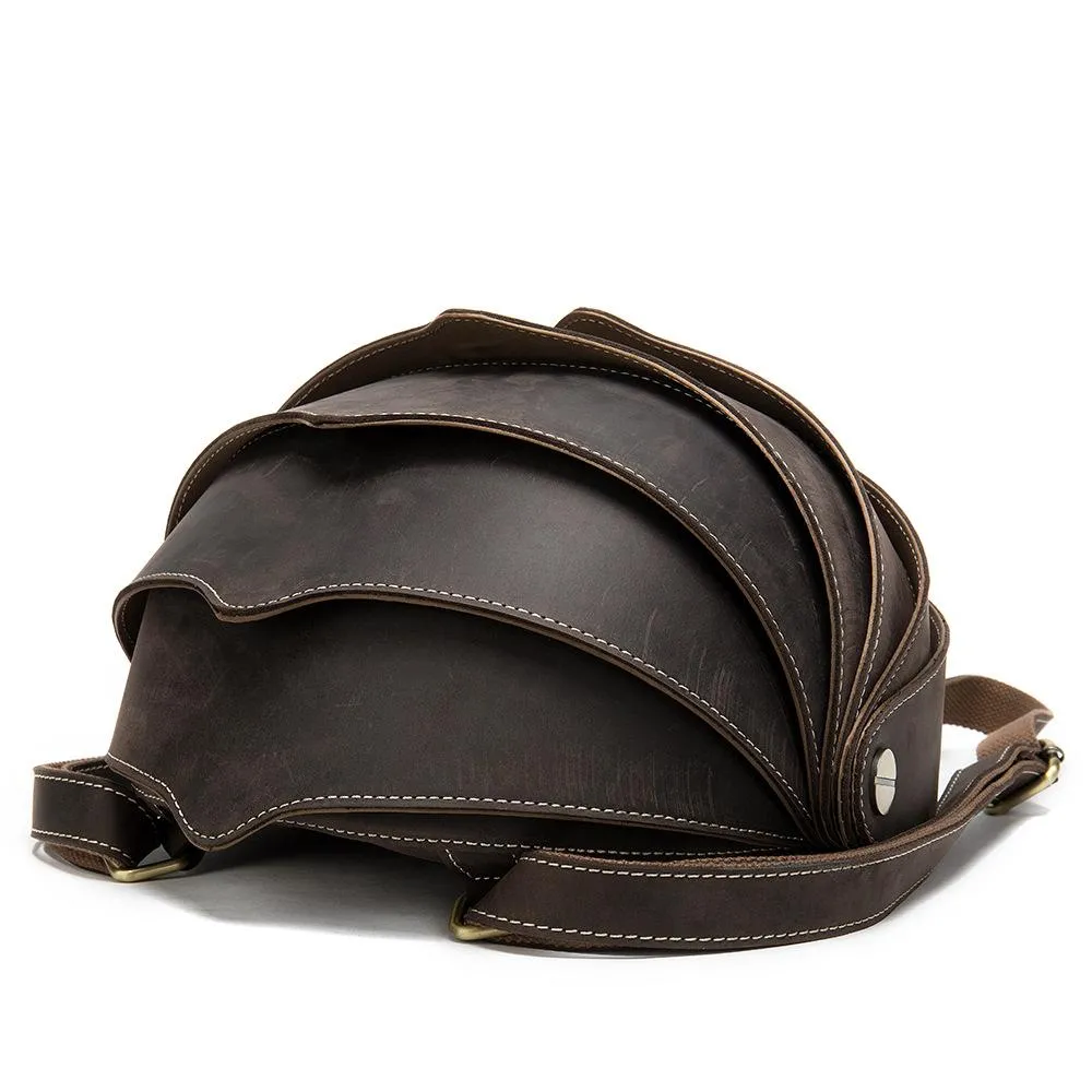 Beetle Vintage Leather Backpack