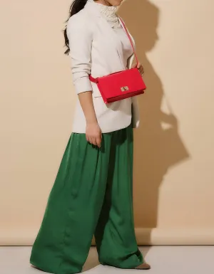 Belt and Crossbody Bag Sofia- Raspberry
