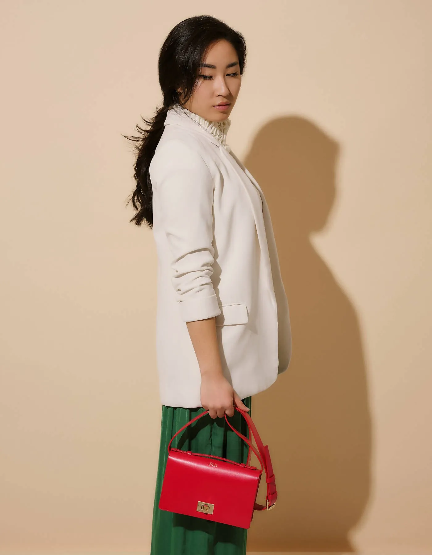 Belt and Crossbody Bag Sofia- Raspberry