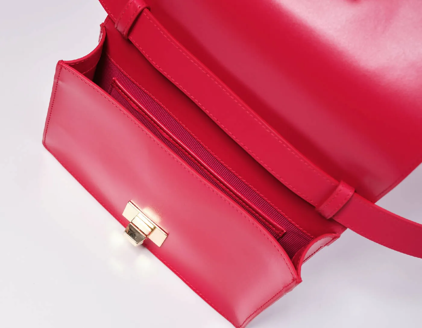 Belt and Crossbody Bag Sofia- Raspberry
