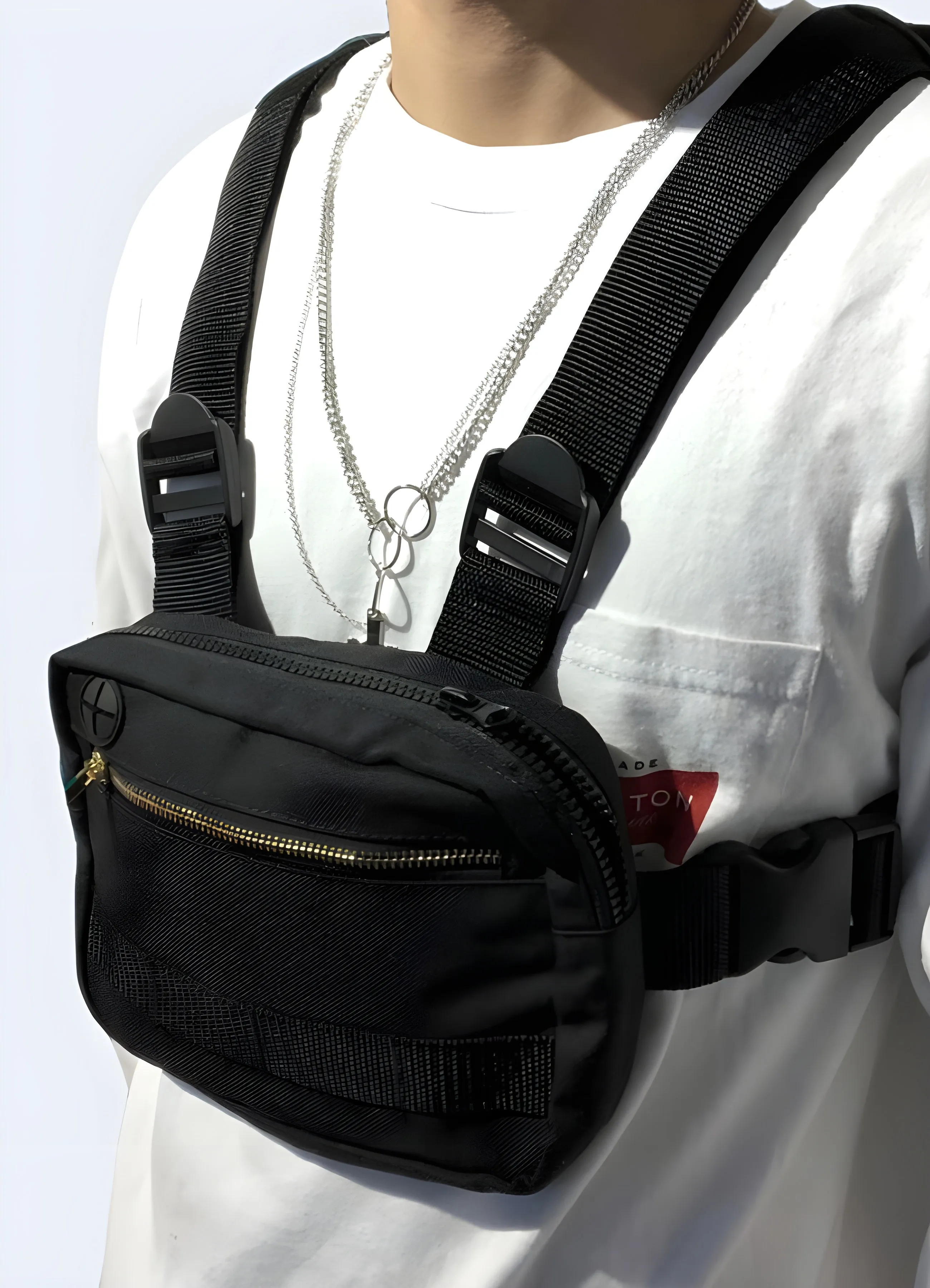 Black Chest Bag