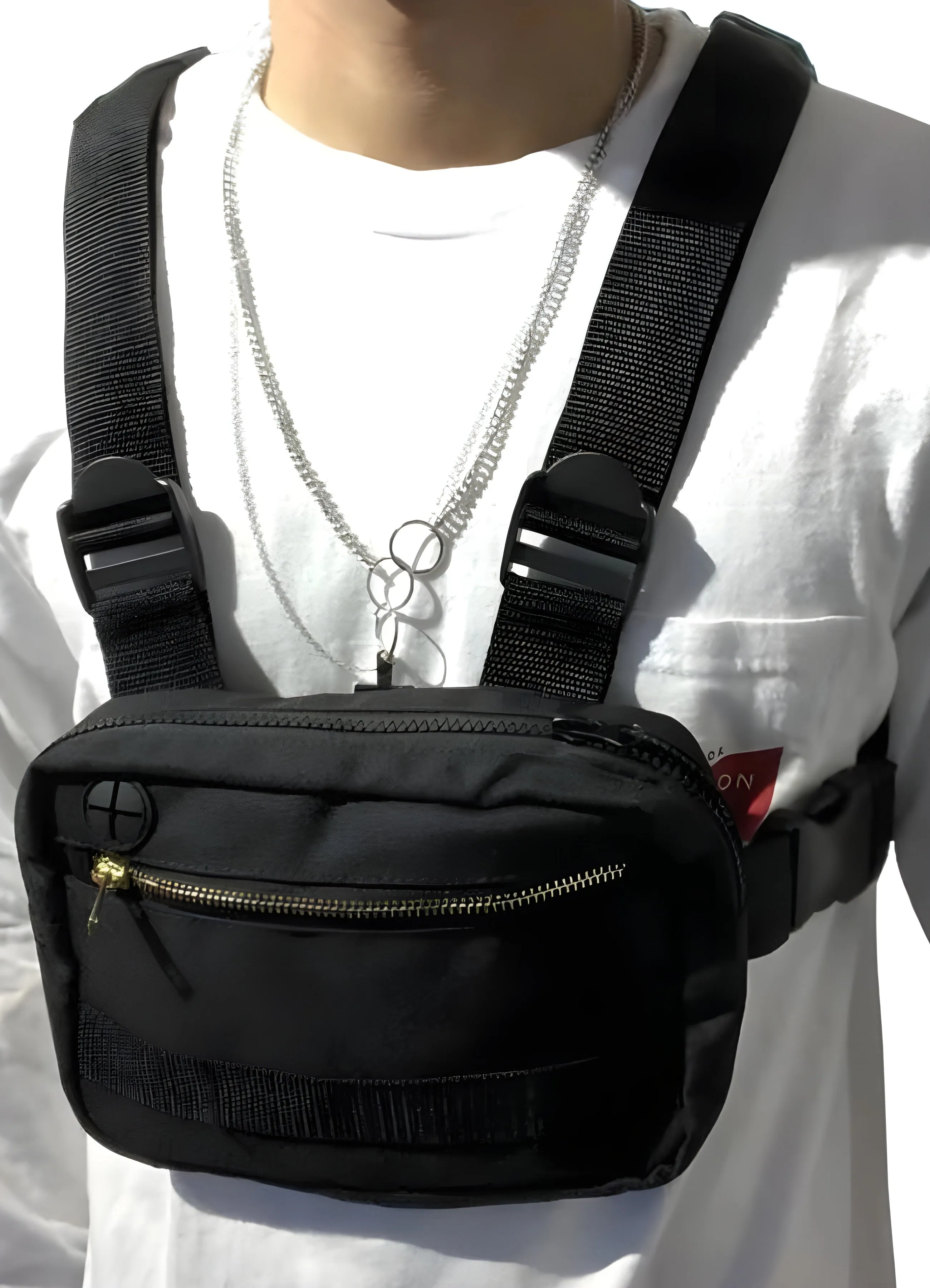Black Chest Bag