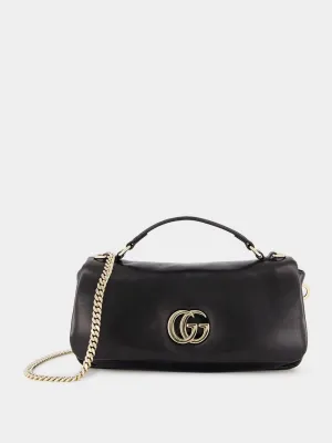 Black GG Milano Small Top Handle Bag