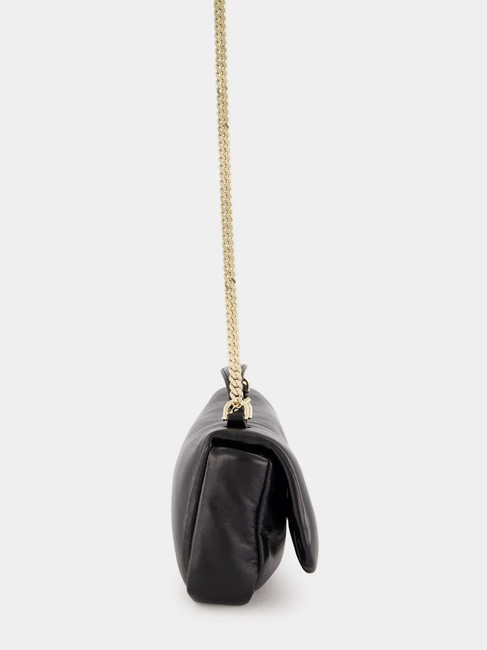 Black GG Milano Small Top Handle Bag