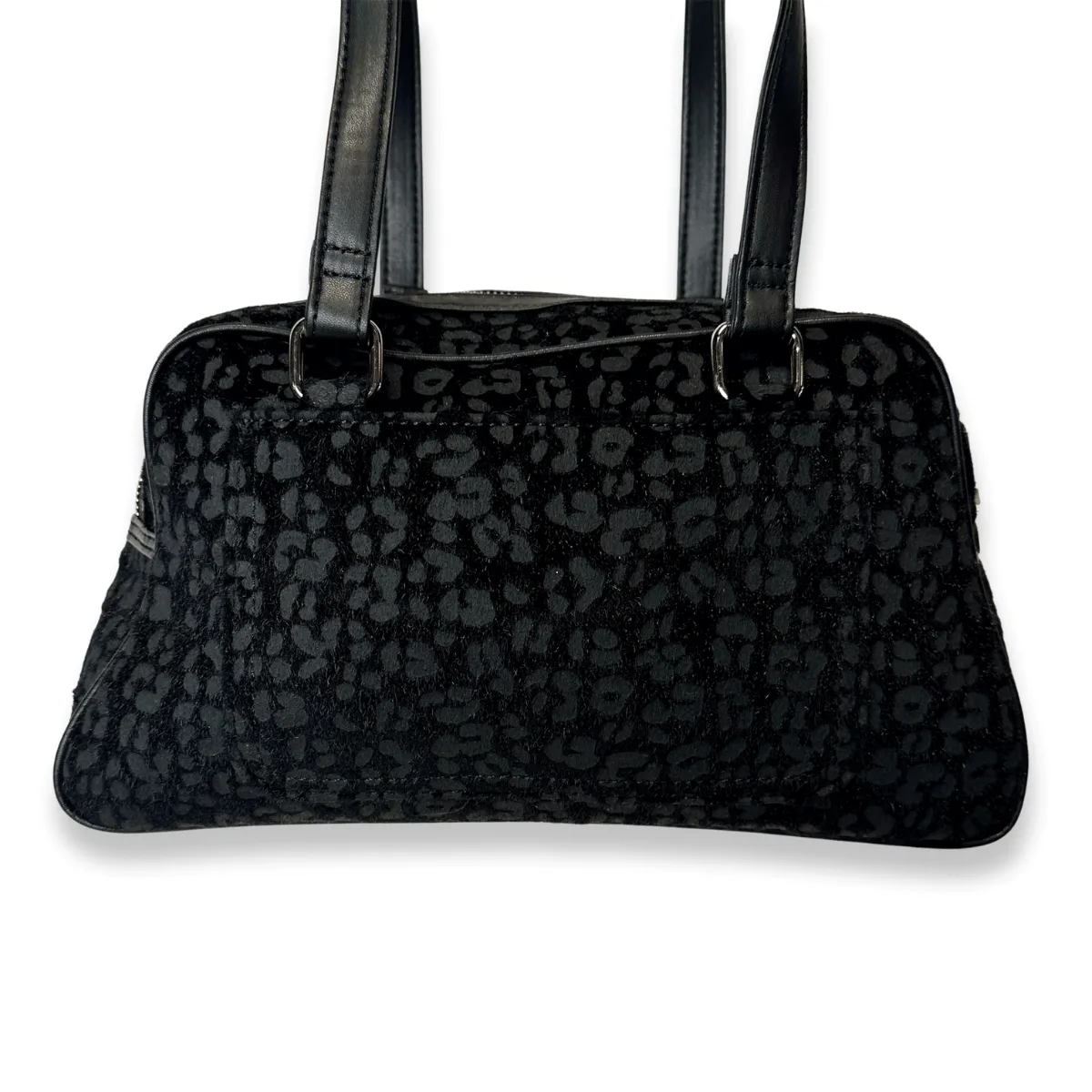 Black Leopard Handbag & Shoulder Bag
