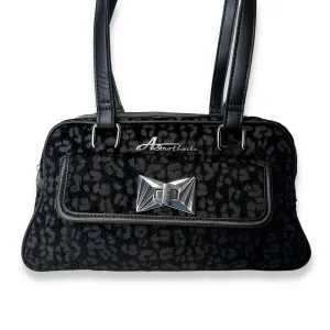 Black Leopard Handbag & Shoulder Bag
