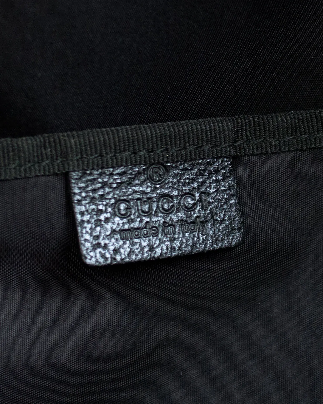 Black Monogram Canvas Diaper Bag