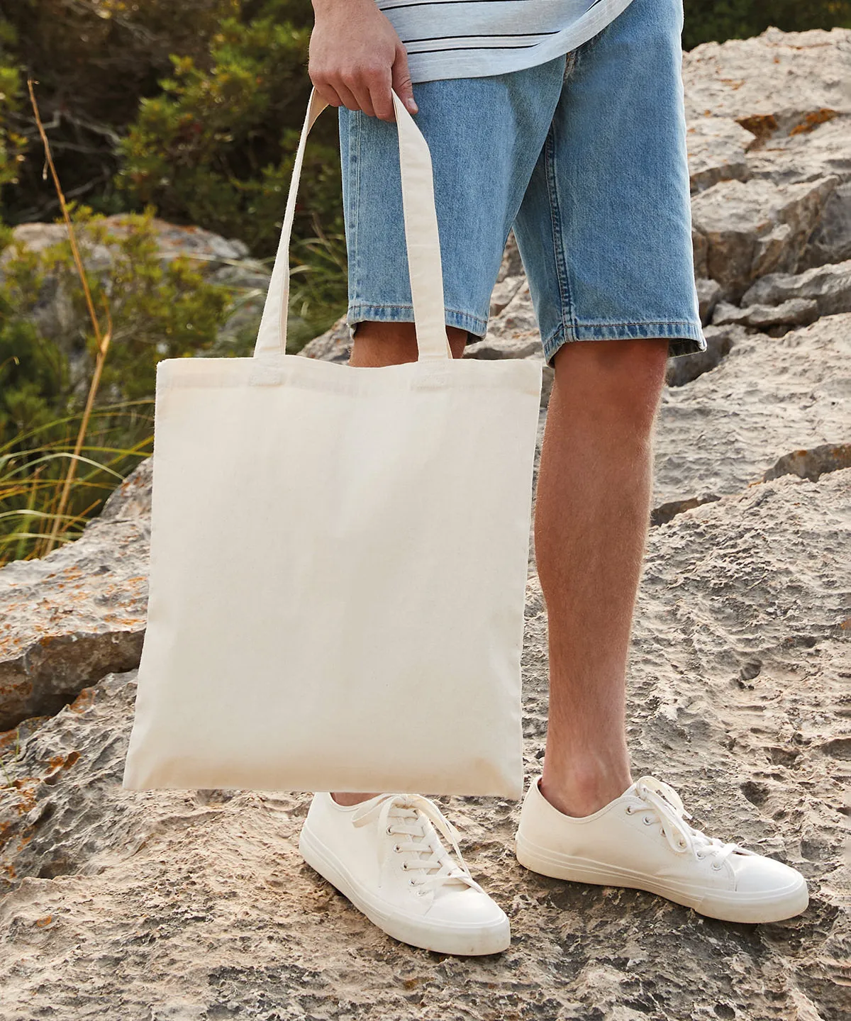 Black - Organic premium cotton tote