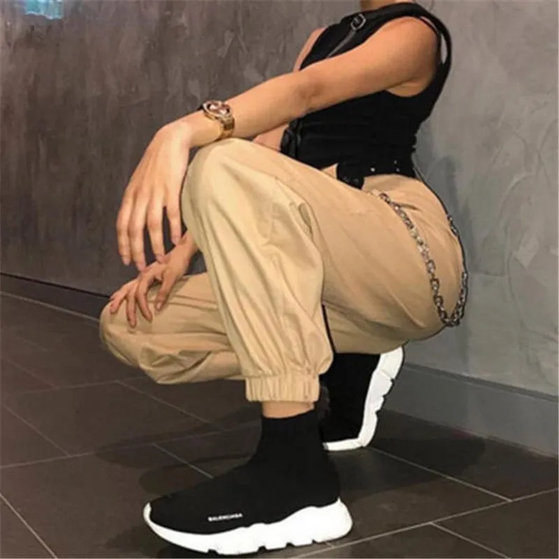 Blackpink Rosé Chain Cargo Pants