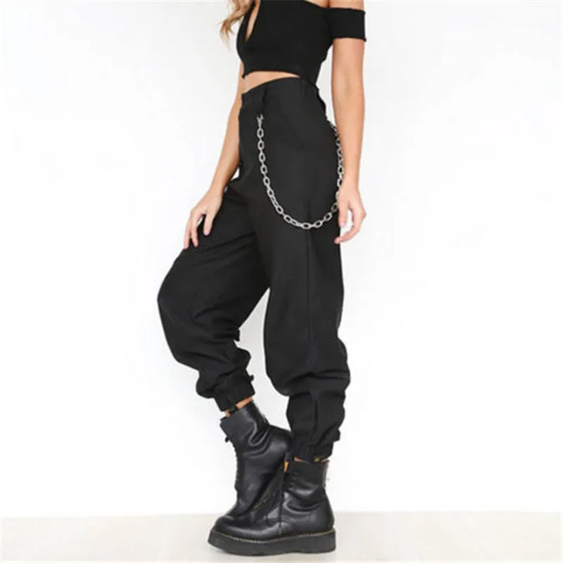 Blackpink Rosé Chain Cargo Pants