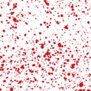 Blood Splatter Wristlet