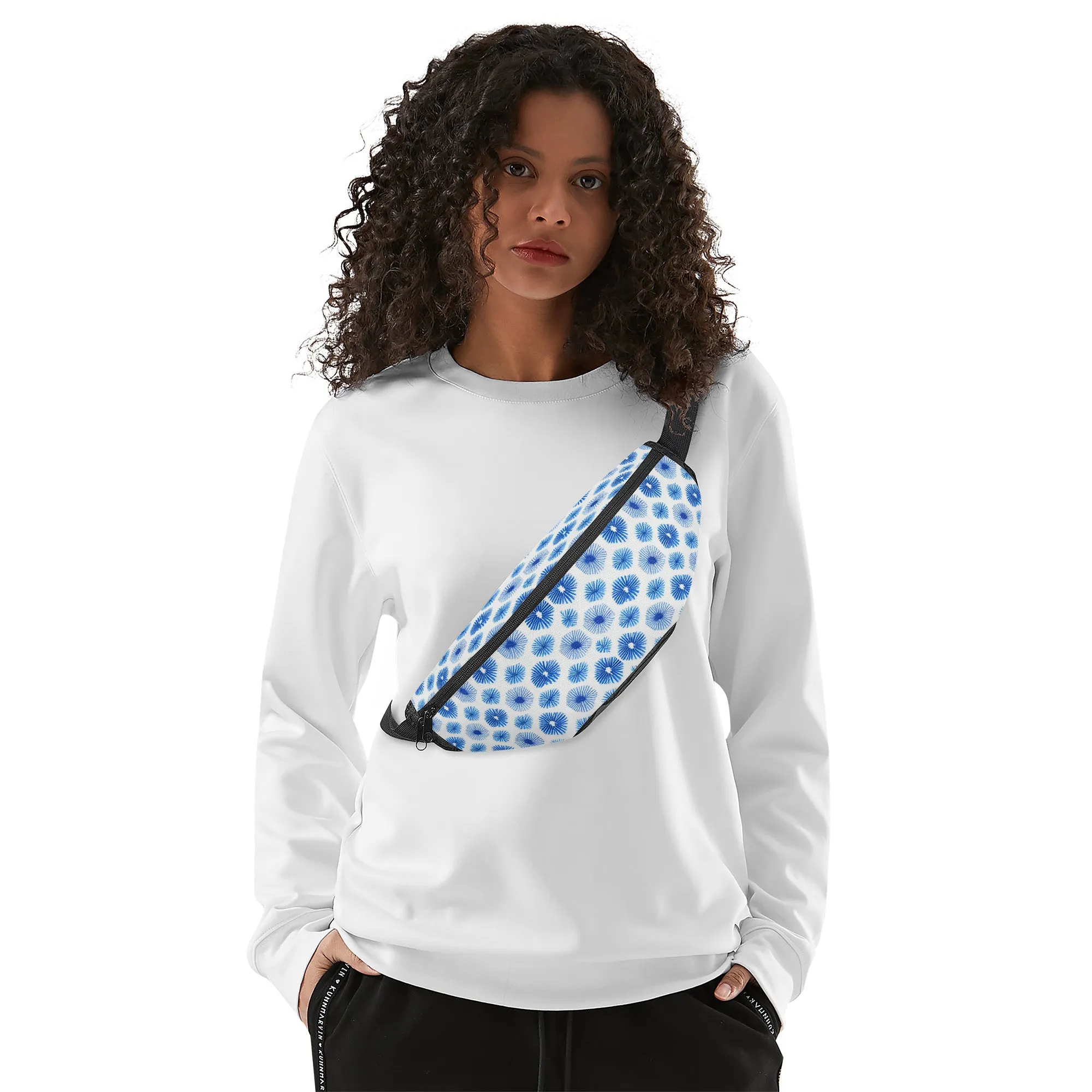Blue Japan Fanny Pack