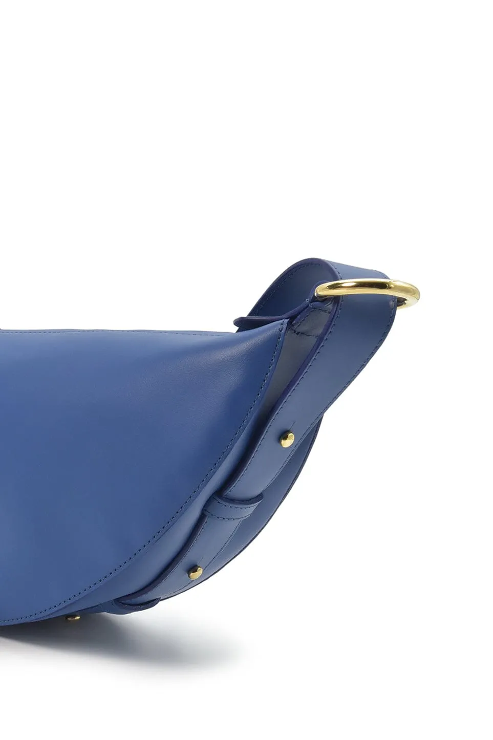 Blue Klein multi-position crossbody bag