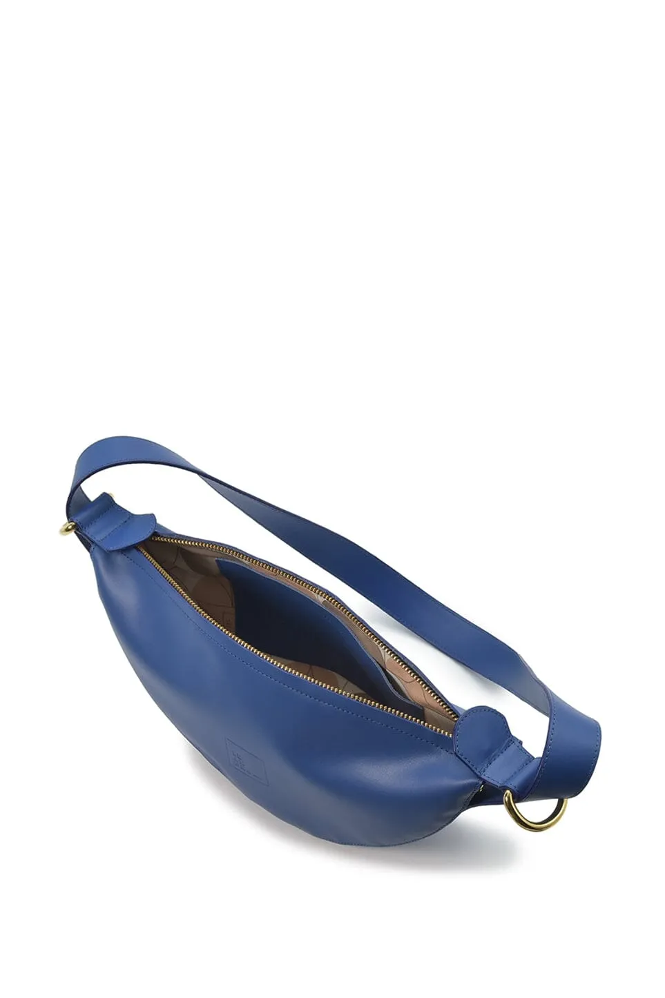 Blue Klein multi-position crossbody bag