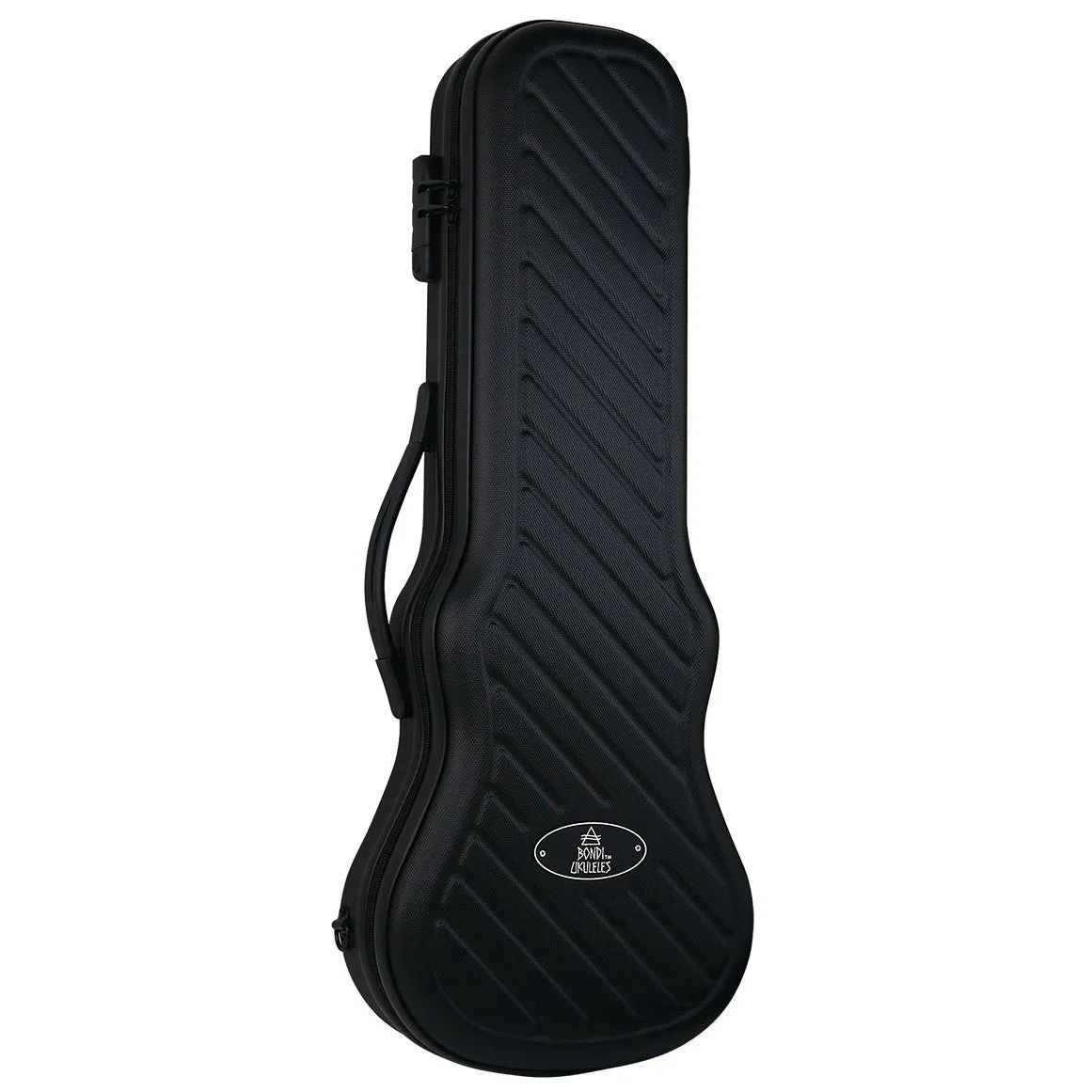 Bondi Shock-Rock Concert Ukulele Hardcase - Black
