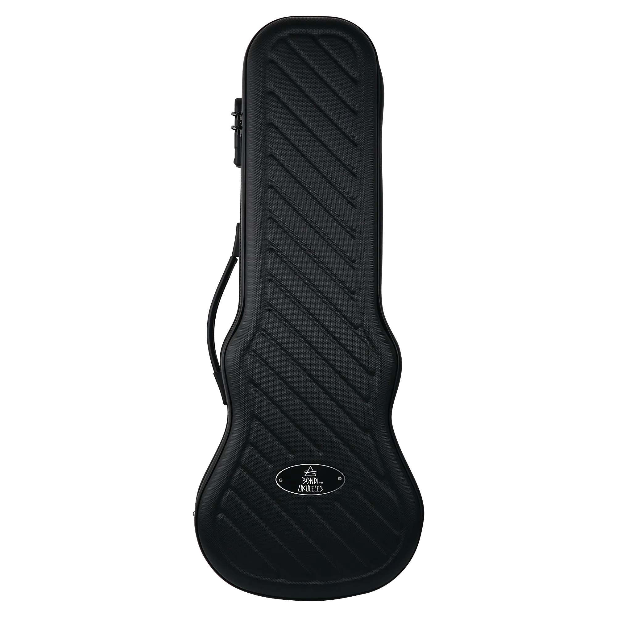 Bondi Shock-Rock Tenor Ukulele Hard Case- Black