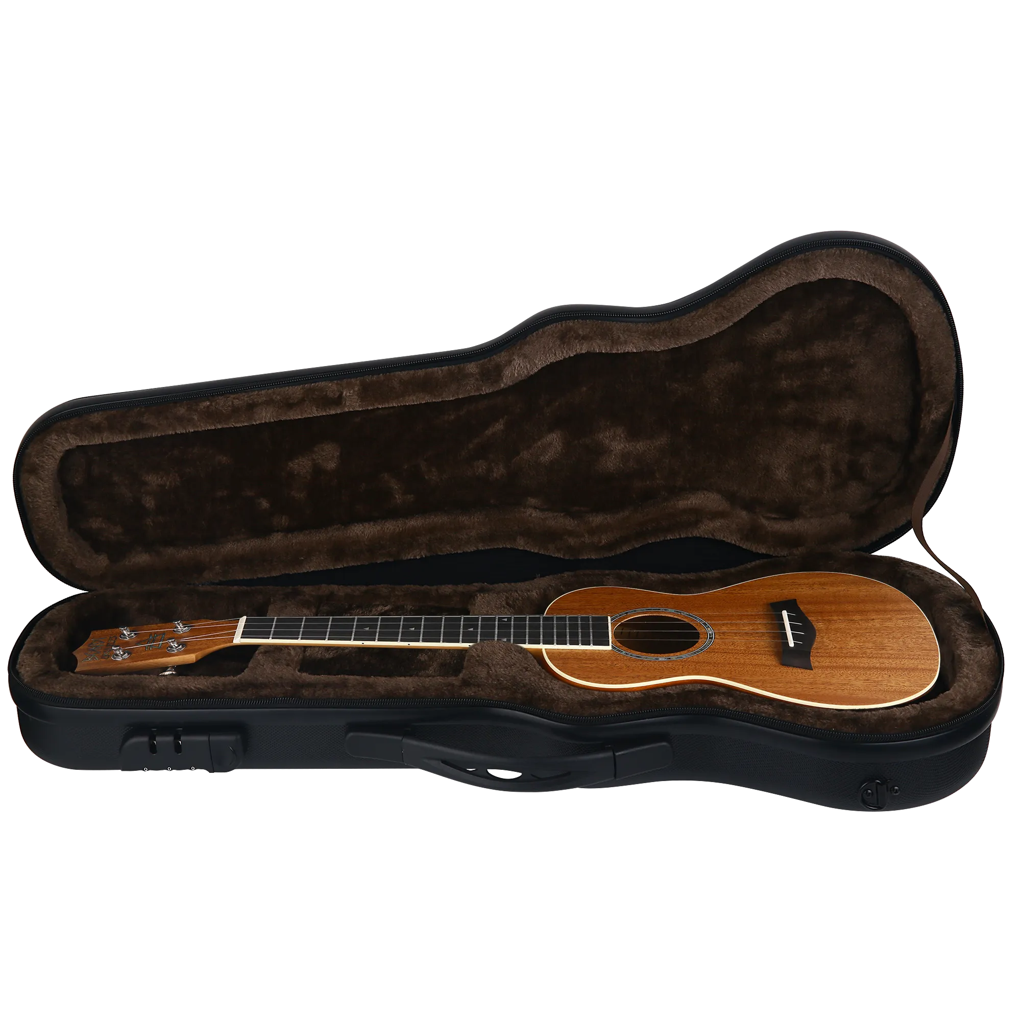 Bondi Shock-Rock Tenor Ukulele Hard Case- Black