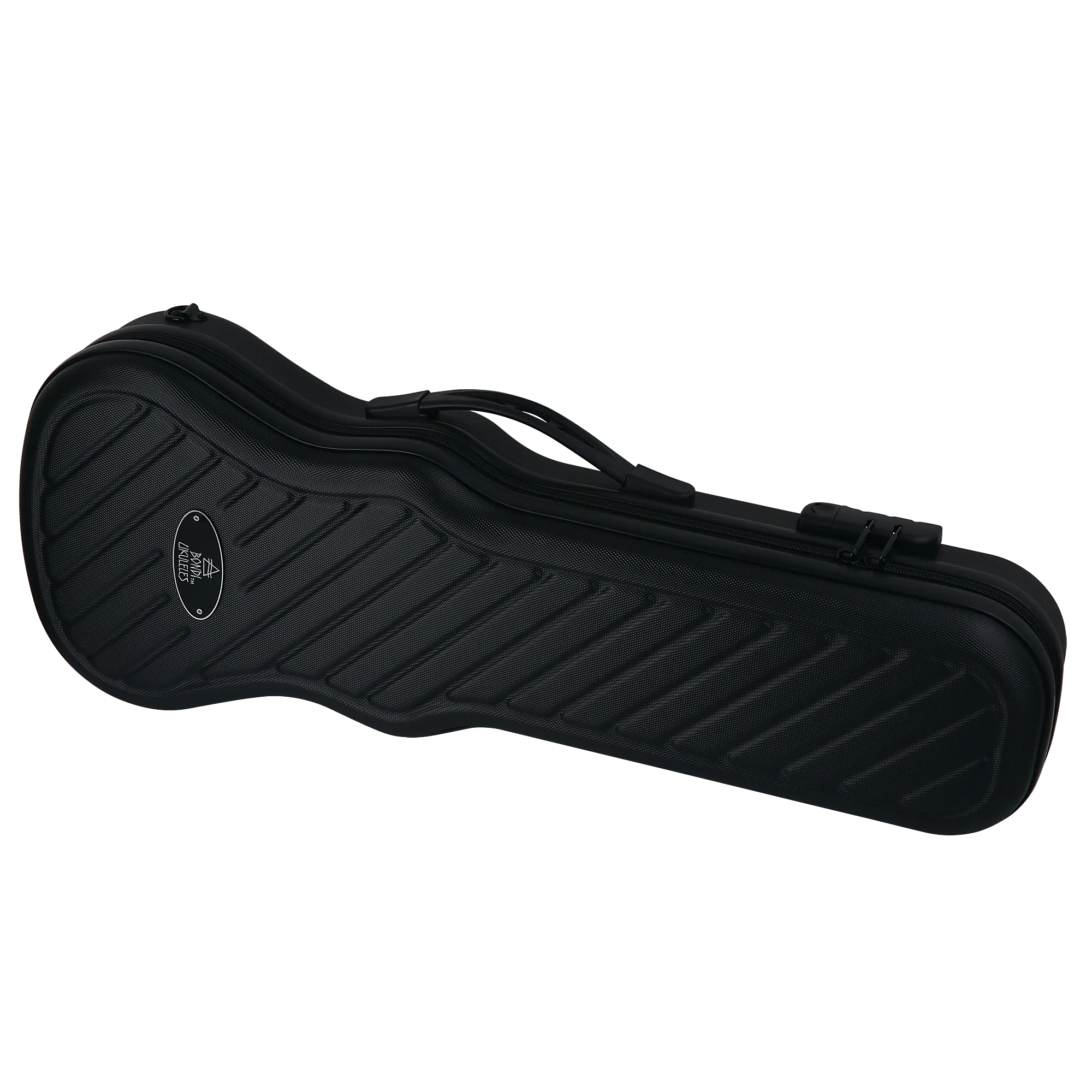 Bondi Shock-Rock Tenor Ukulele Hard Case- Black