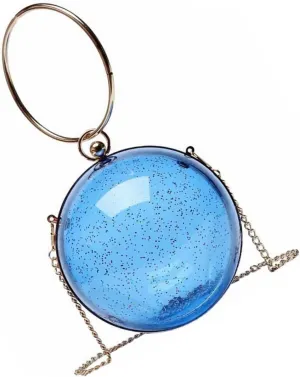 Box Messenger Bag for Women Round Clear Purse Mini Round Shape Purse Vintage Handbags for Women
