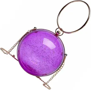 Box Messenger Bag for Women Round Clear Purse Mini Round Shape Purse Vintage Handbags for Women