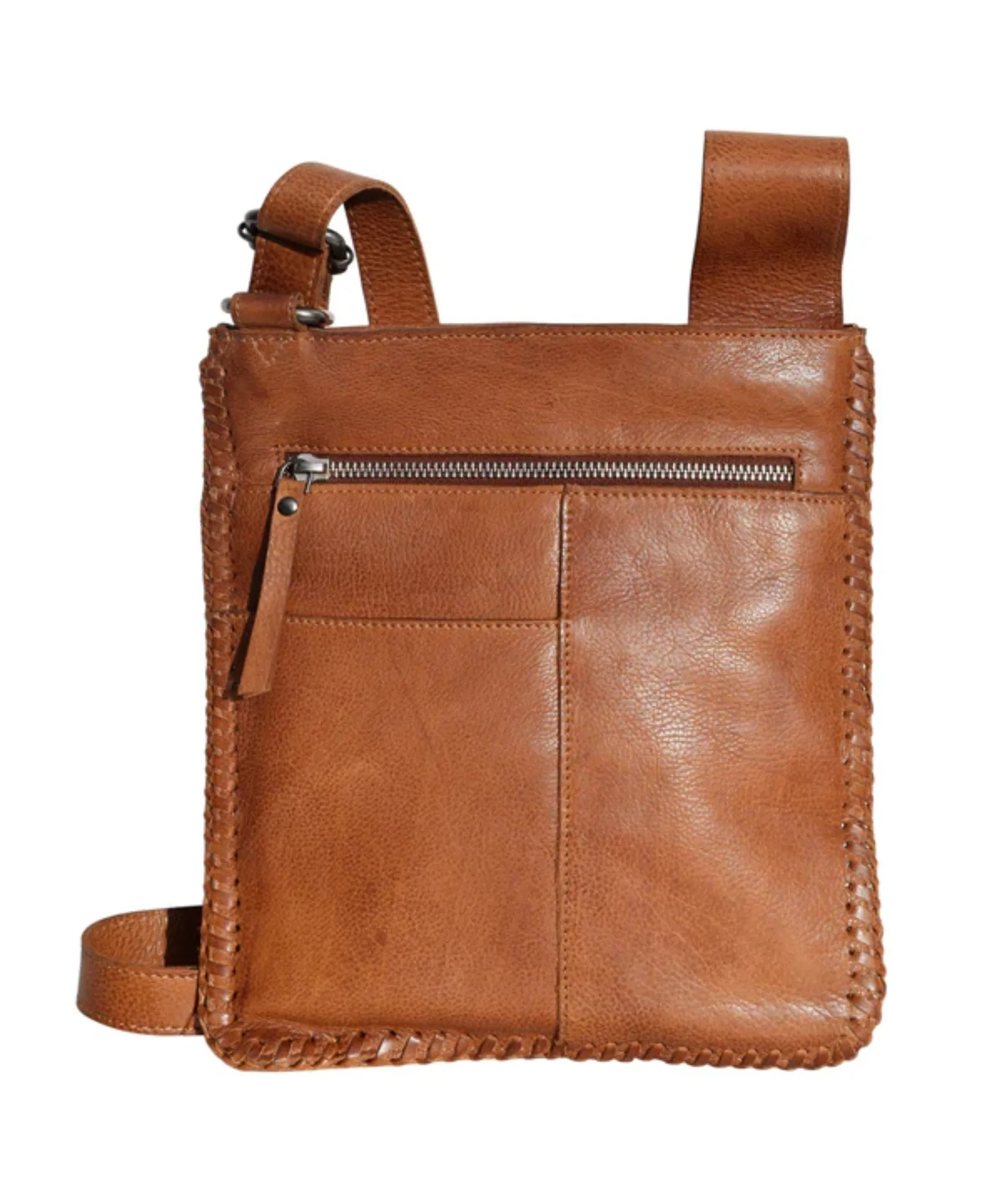 Brianne Crossbody Bag - Cognac