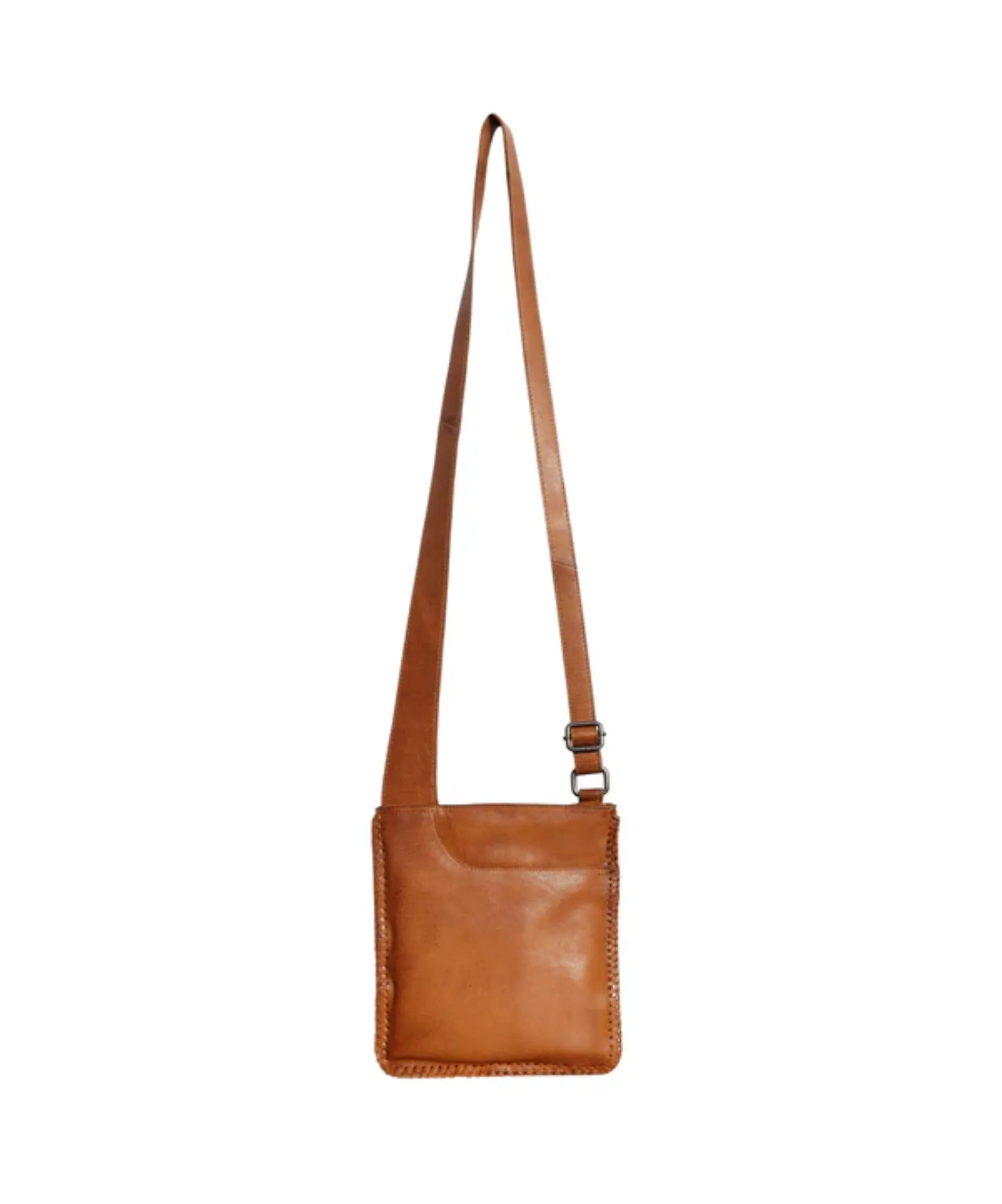 Brianne Crossbody Bag - Cognac