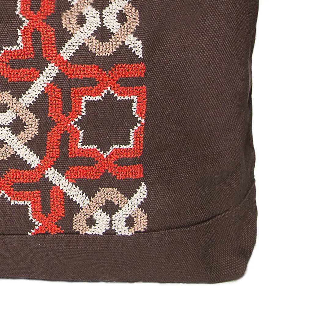 BROWN CANVAS BAG SDG#3