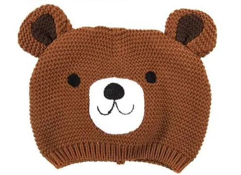 Bruno The Bear Baby Hat 17cm