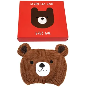Bruno The Bear Baby Hat 17cm