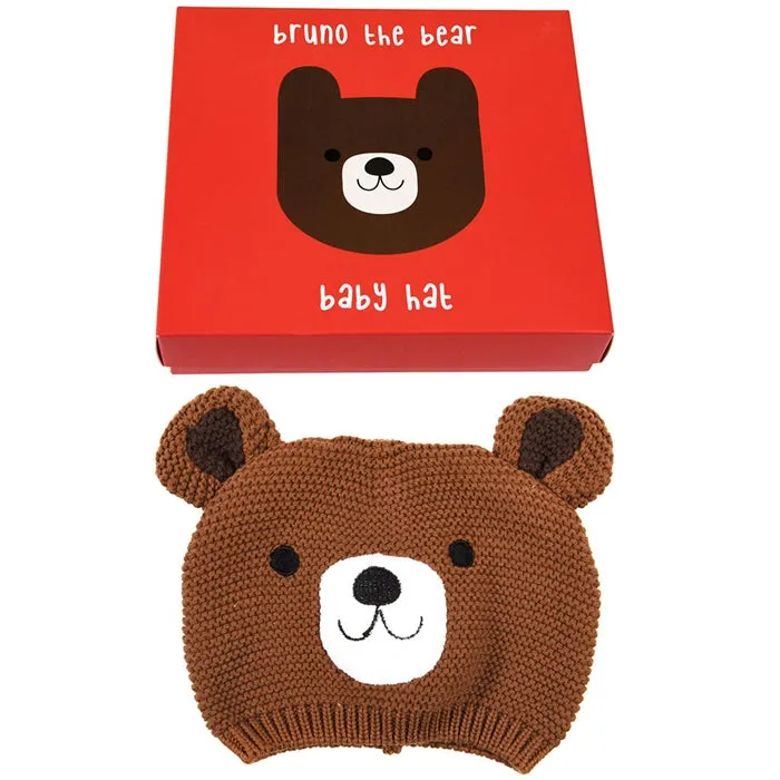 Bruno The Bear Baby Hat 17cm